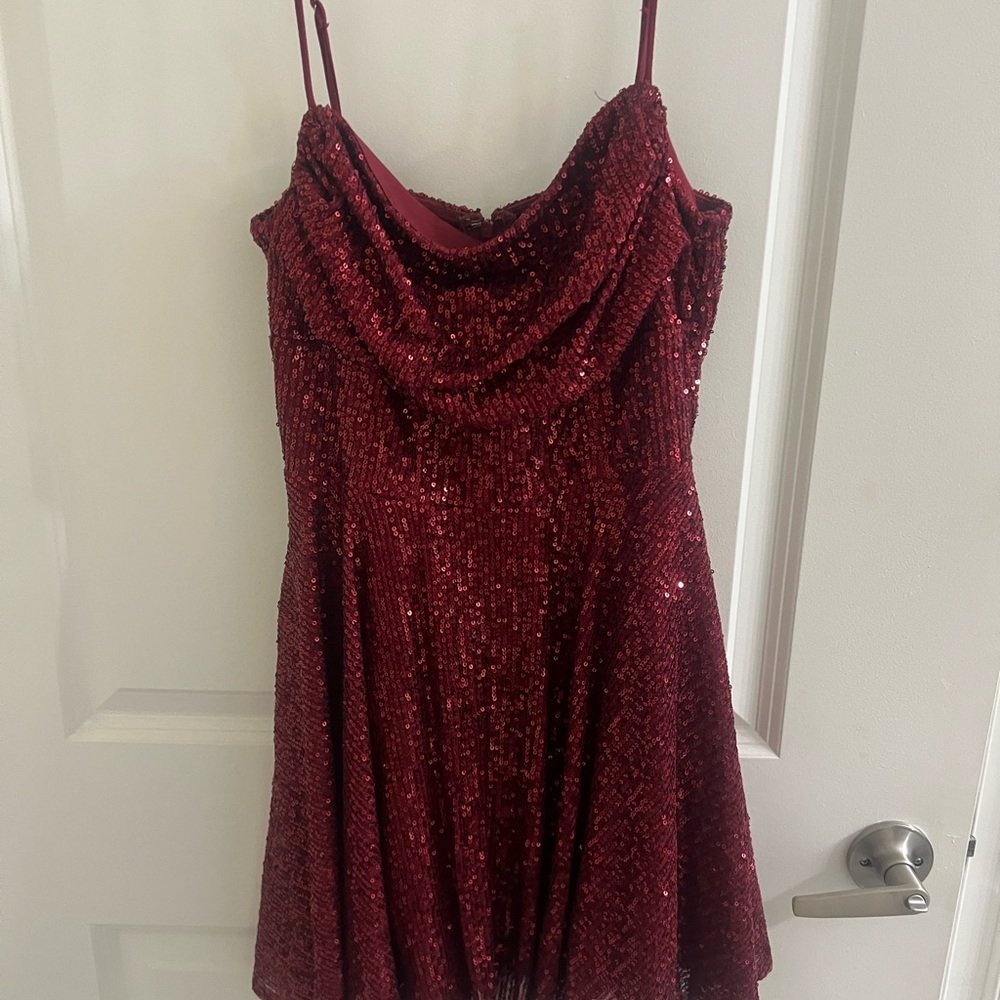 Windsor Red Sequin Dress